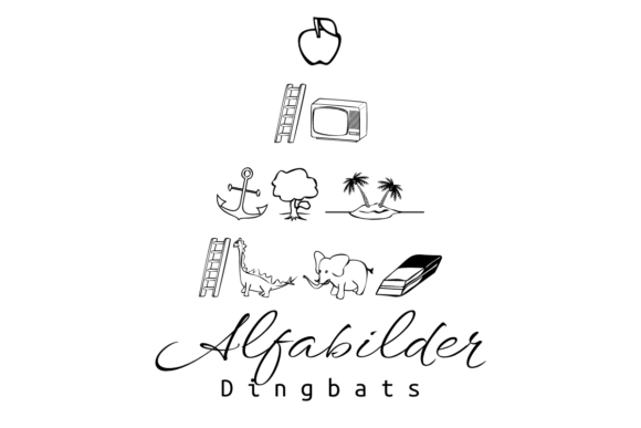 Alfabilder: A Designer’s Take on a Creative Font