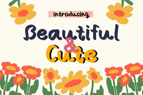 Beautiful Cute Font for Eye-Catching Campaigns