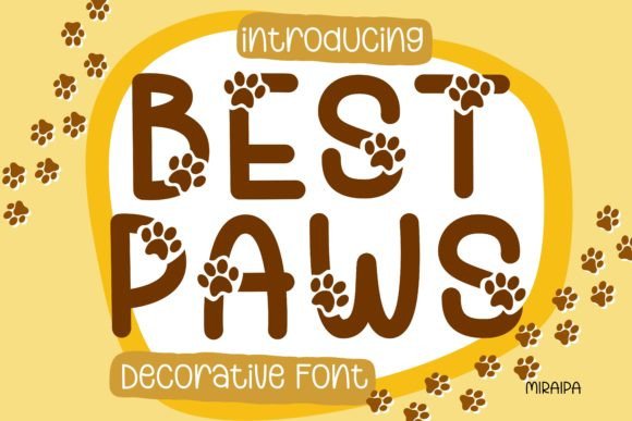 Best Paws Font for Eye-Catching Brand Content