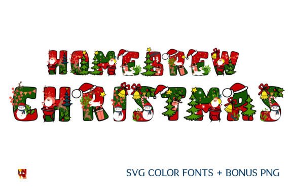 Bringing Festive Charm with Homebrew Christmas Font