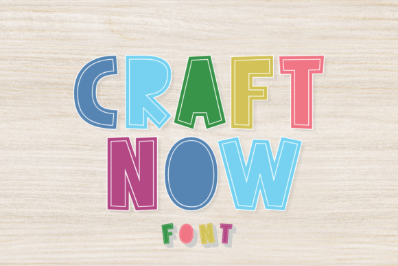 Craft Now Font for Creative Editorial Design