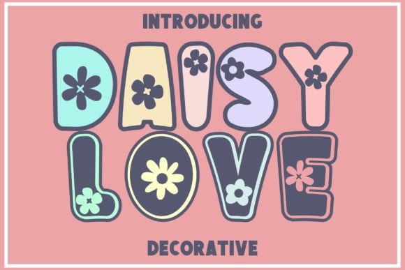 Daisy Love Font for Business Branding