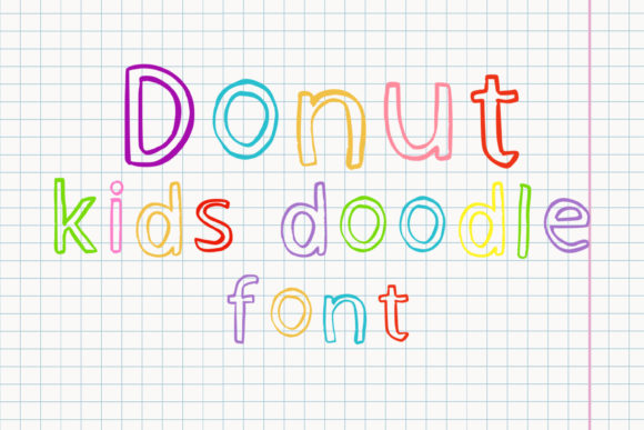 Donut Kids Doodle: A Font That Brings Personality to Branding