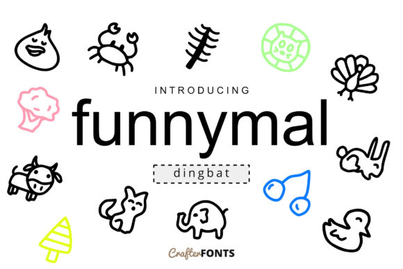 Funnymal Doodle: A Playful Font for Modern Editorial Design