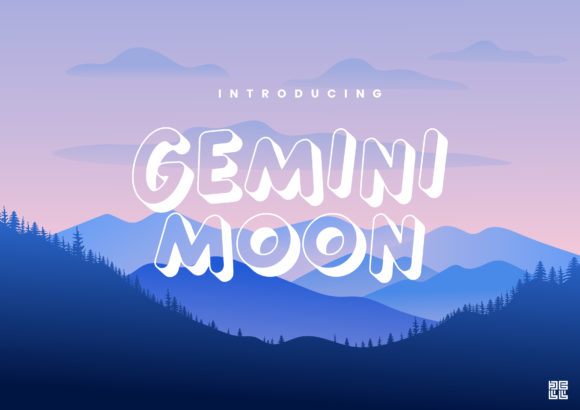 Gemini Moon Font for Branding That Feels Playful and Polished