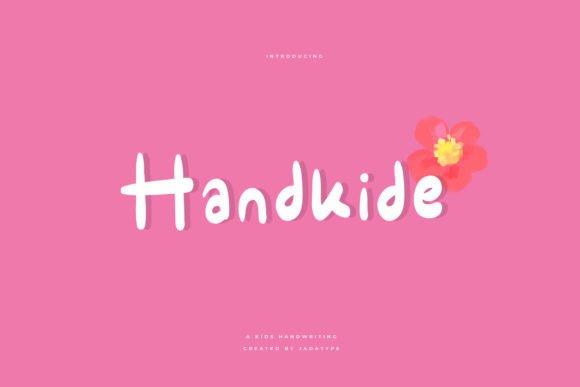 Handkide: A Playful Font for Modern Editorial Design