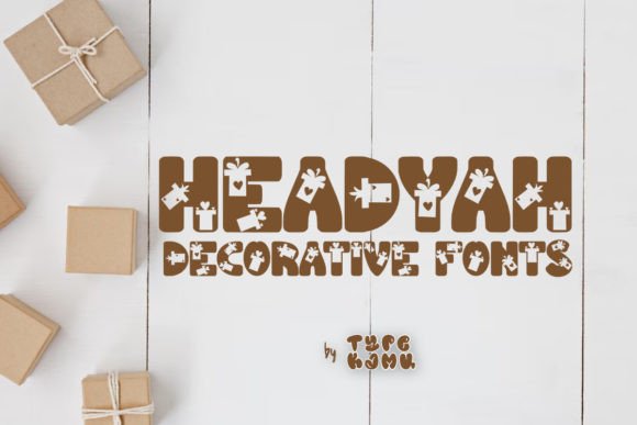 Headyah: A Festive Font for Digital Branding