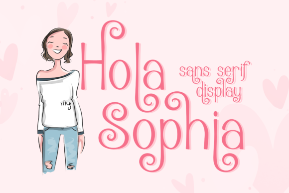 Hola Sophia: A Cheerful Display Font for Modern Editorial Design