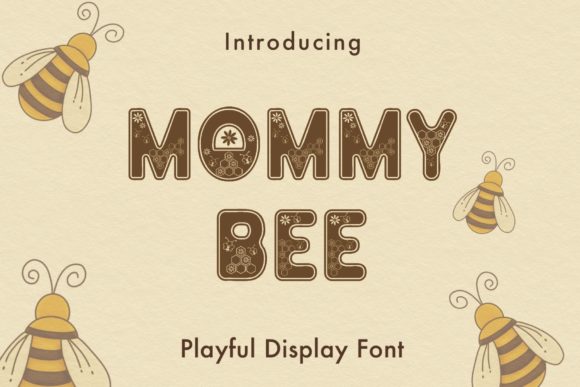 Mommy Bee Font for Vibrant Branding and Social Media