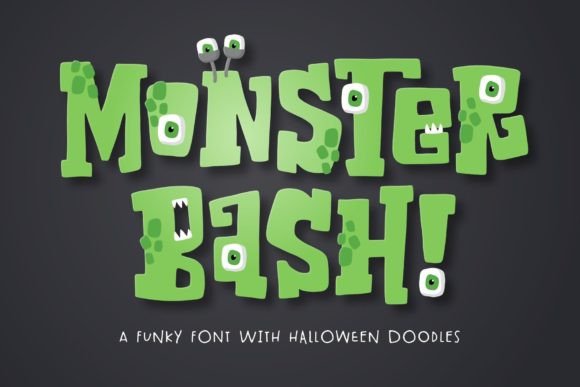 Monster Bash Font for Editorial Design and Content Creation