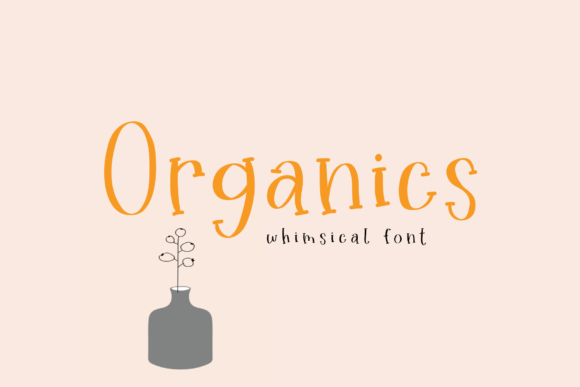Organics Serif Font for Web Design