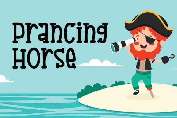 Prancing Horse Font for a Polished Brand Look