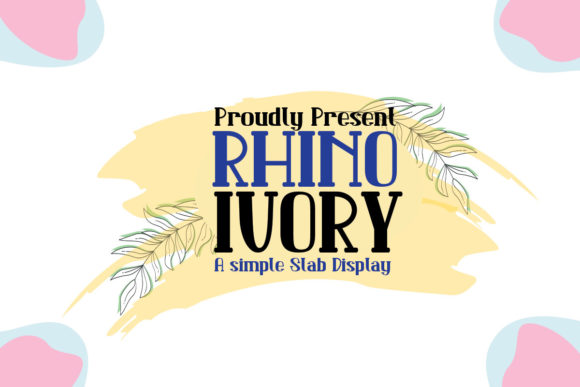 Rhino Ivory Serif Font for Digital Campaigns