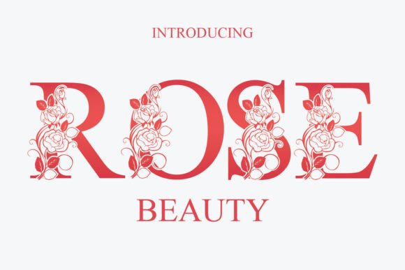 Rose Beauty Monogram Review for Design Projects