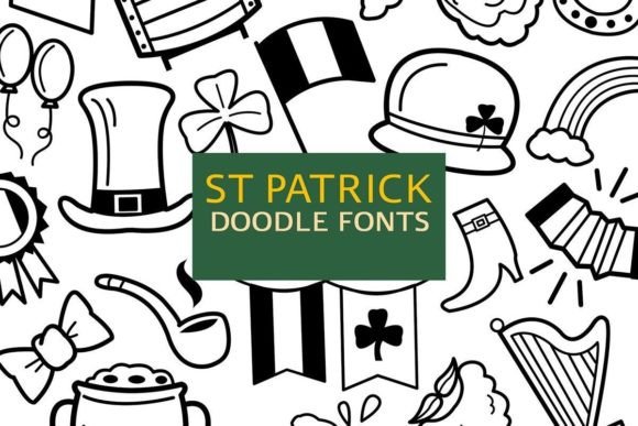 St Patrick Doodle: A Playful Font for Creative Makers