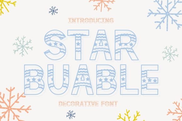 Star Buable: A Decorative Font for Bold Design Statements