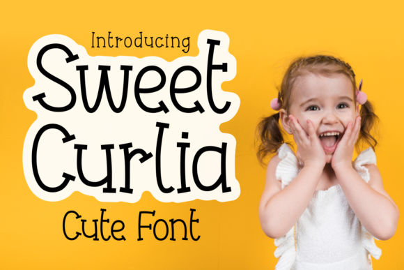 Sweet Curlia: A Playful Serif Font for Editorial Design