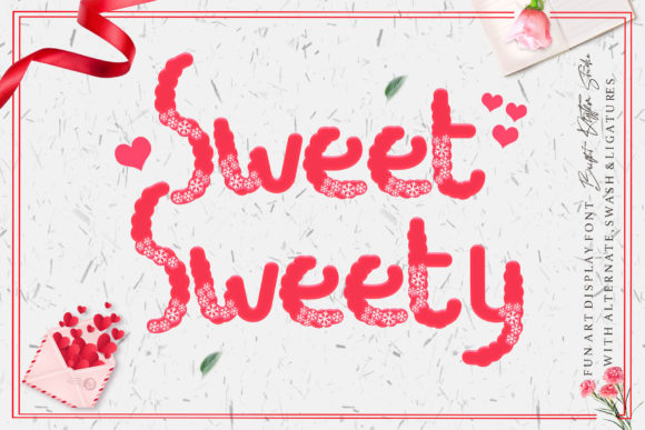 Sweet Sweety Font for Editorial Design