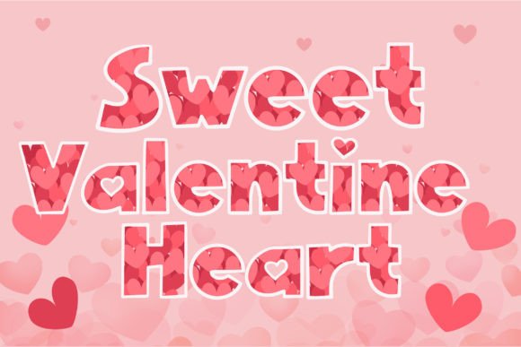 Sweet Valentine Heart Font for Web Design