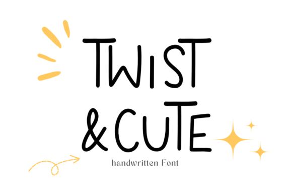 Twist and Cute: A Handwritten Font for Branding Projects