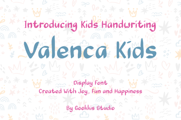 Valenca Kids Font for Playful Branding