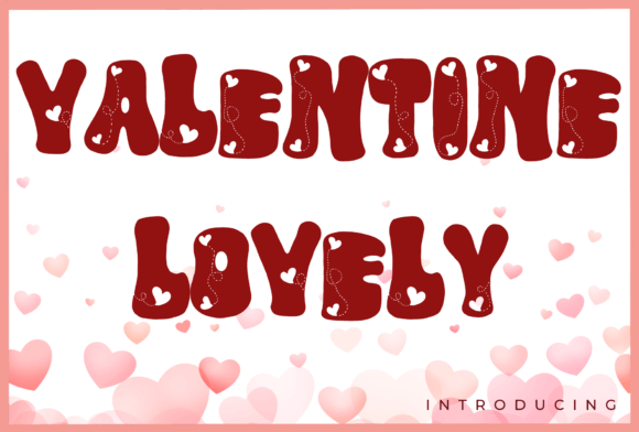 Valentine Lovely Font for Romantic Web Designs
