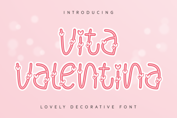 Vita Valentina Font for Web Design